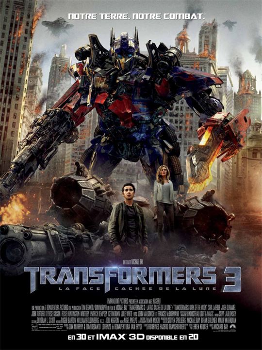 Transformers: O Lado Oculto da Lua : Poster