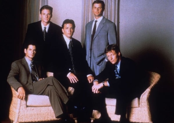 Fotos Andrew Shue, Grant Show, Jack Wagner, Thomas Calabro, Doug Savant