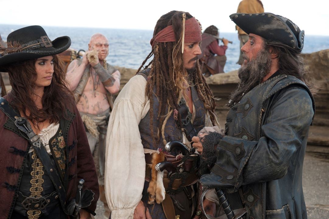 Piratas do Caribe - Navegando em Águas Misteriosas : Fotos Penélope Cruz, Johnny Depp, Ian McShane