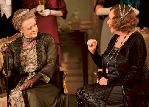 Downton Abbey : Fotos Shirley MacLaine, Maggie Smith
