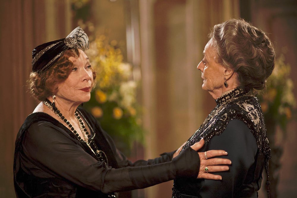 Downton Abbey : Fotos Shirley MacLaine, Maggie Smith