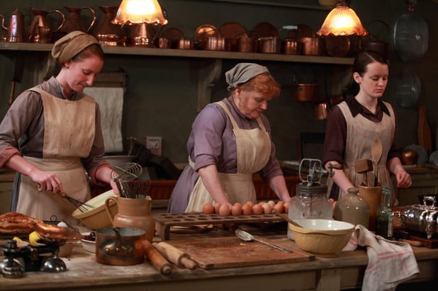 Downton Abbey : Fotos Joanne Froggatt, Sophie McShera, Lesley Nicol