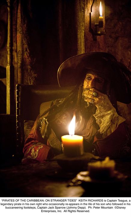 Piratas do Caribe - Navegando em Águas Misteriosas : Fotos Keith Richards