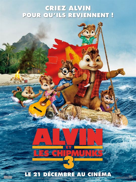 Alvin e os Esquilos 3 : Poster