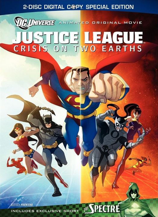Liga da Justiça: Crise em Duas Terras : Poster