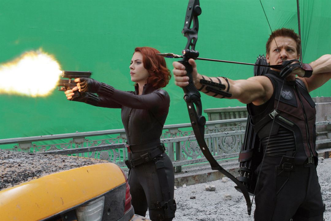 Os Vingadores - The Avengers : Fotos Scarlett Johansson, Jeremy Renner