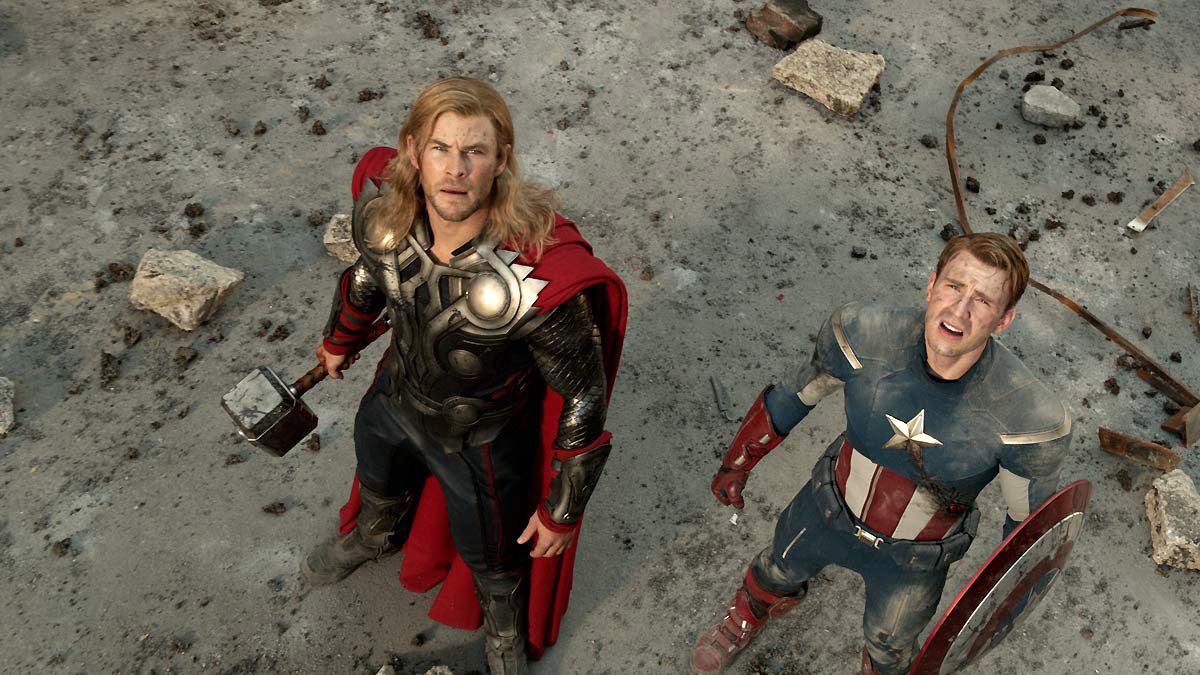 Chris Evans e Chris Hemsworth não podem ficar juntos!