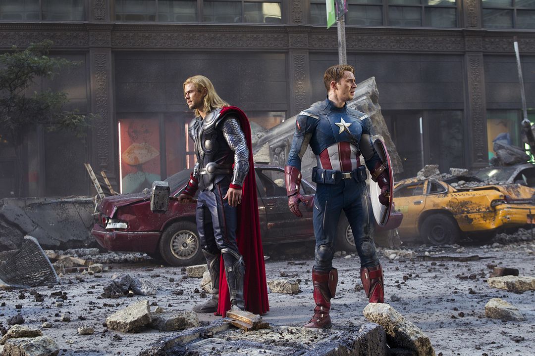 Os Vingadores - The Avengers : Fotos Chris Hemsworth, Chris Evans