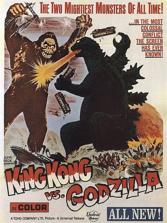 King Kong vs. Godzilla : Poster