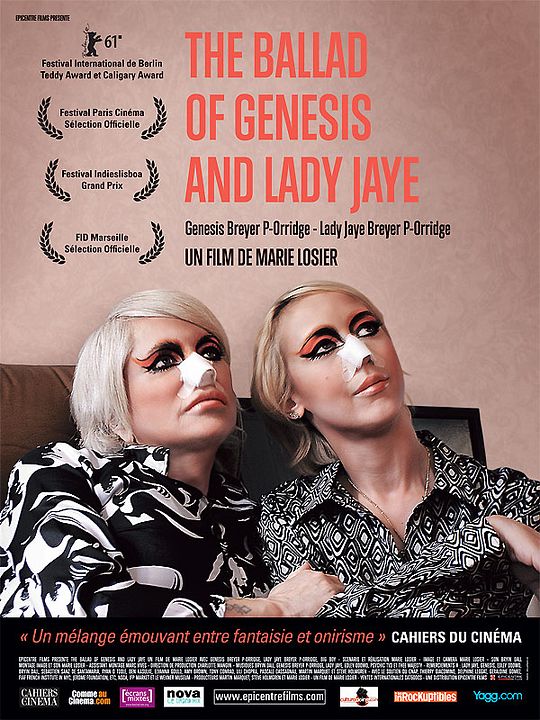 The Ballad of Genesis and Lady Jaye : Poster