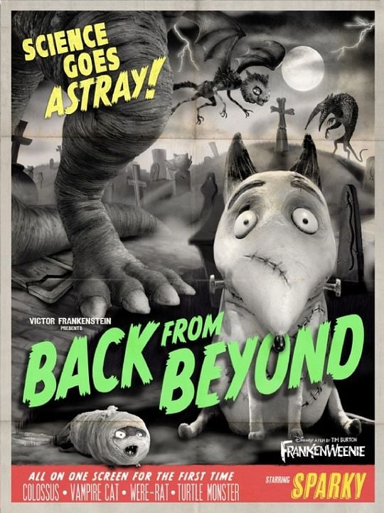 Frankenweenie : Poster