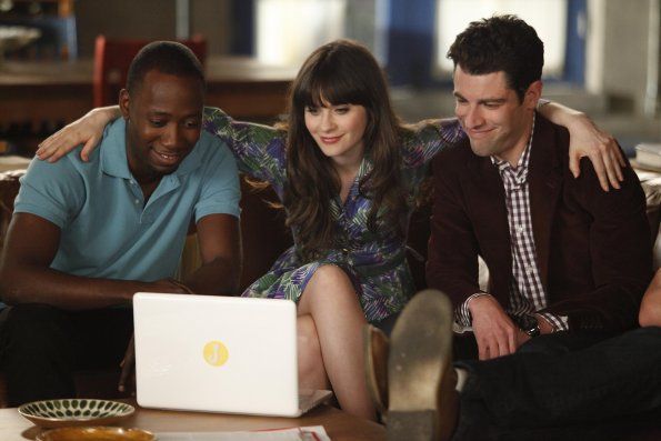 New Girl : Fotos Max Greenfield, Zooey Deschanel, Lamorne Morris