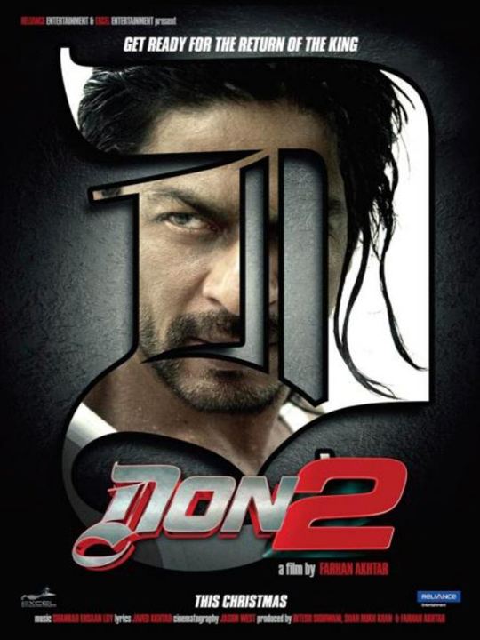 Don 2 : Poster Boman Irani, Shah Rukh Khan