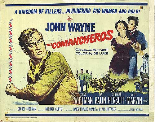 Os Comancheros : Poster