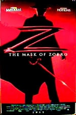 A Máscara do Zorro : Poster