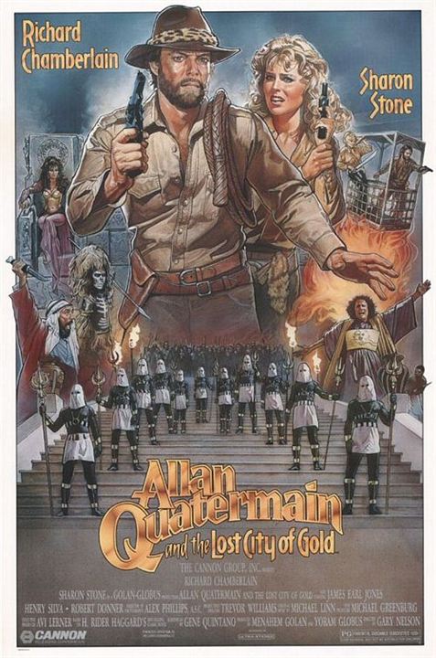 Allan Quatermain e a Cidade do Ouro Perdido : Poster