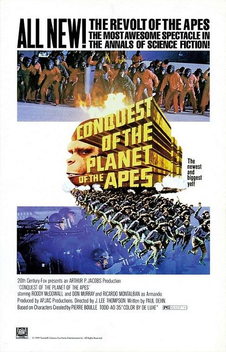 A Conquista do Planeta dos Macacos : Poster