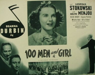 Cem Homens e Uma Menina : Poster