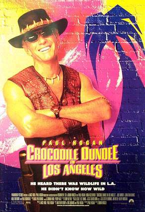 Crocodilo Dundee em Hollywood : Poster