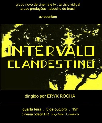 Intervalo Clandestino : Poster