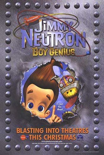 Jimmy Neutron, o Menino-Gênio : Poster