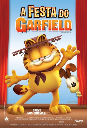 A Festa do Garfield : Poster