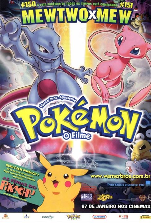 Pokémon: O Filme - Mewtwo Contra-Ataca : Poster