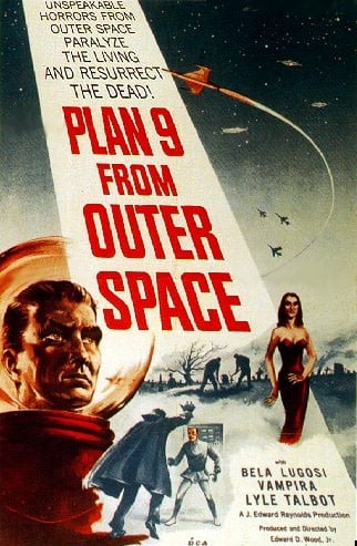 Plano 9 do Espaço Sideral : Poster
