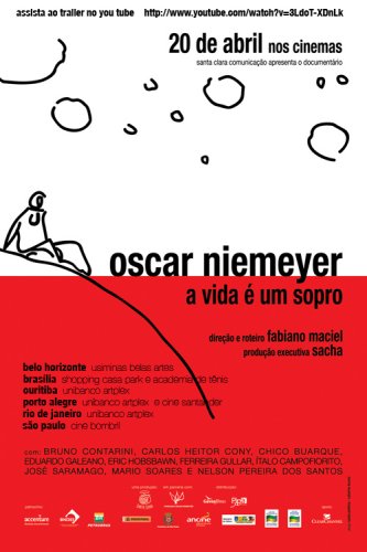 Oscar Niemeyer - A Vida é um Sopro : Poster