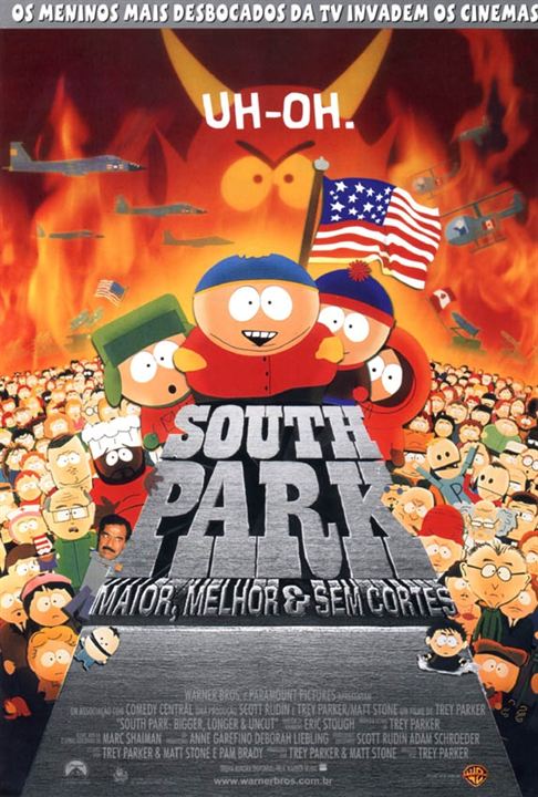 South Park: Maior, Melhor & Sem Cortes : Poster