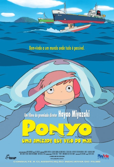 Ponyo - Uma Amizade que Veio do Mar : Poster