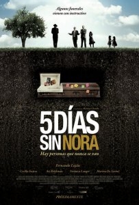 Cinco Dias Sem Nora : Poster