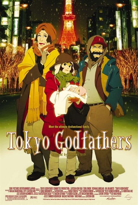 Tokyo Godfathers : Poster