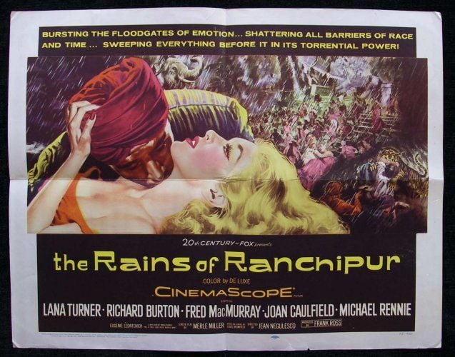 As Chuvas de Ranchipur : Poster