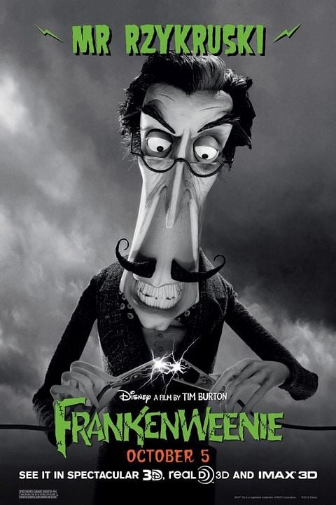 Frankenweenie : Poster