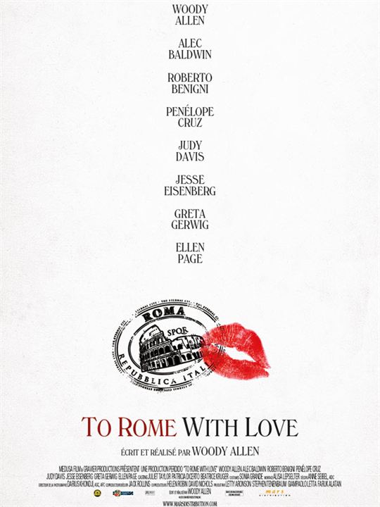 Para Roma Com Amor : Poster