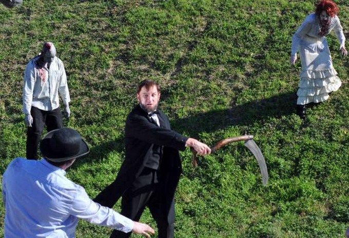 Abraham Lincoln Contra os Zumbis : Fotos