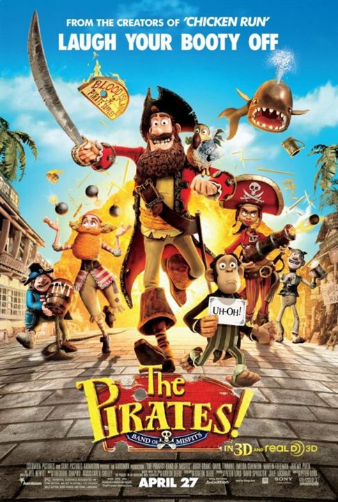 Piratas Pirados! : Poster