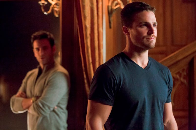Arrow : Fotos Stephen Amell, Colin Donnell