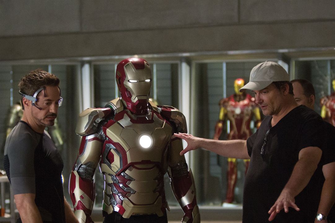 Homem de Ferro 3 : Fotos Robert Downey Jr., Shane Black