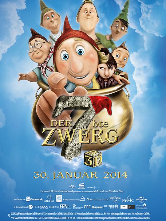 As Aventuras dos 7 Anões : Poster