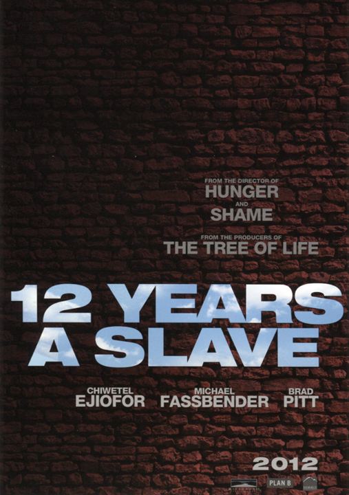 12 Anos de Escravidão : Poster