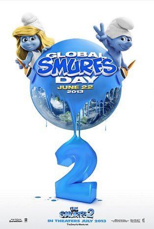 Os Smurfs 2 : Poster