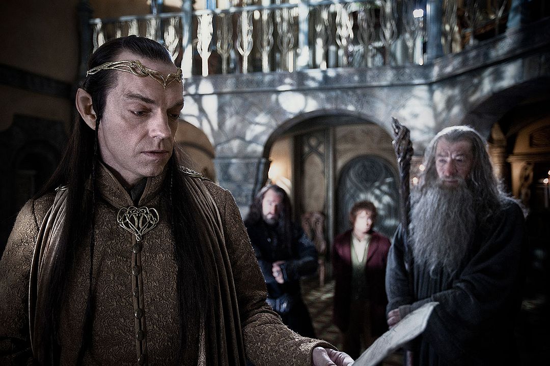 Foto de Hugo Weaving - O Hobbit: Uma Jornada Inesperada : Fotos Hugo Weaving,  Ian McKellen - Foto 39 de 68 - AdoroCinema