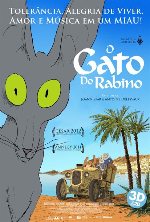 O Gato do Rabino : Poster