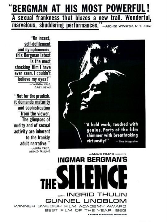 O Silêncio : Poster