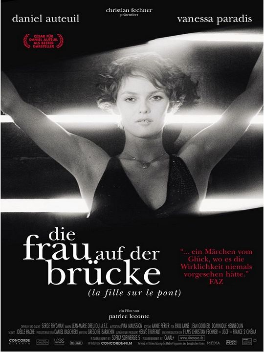 La Fille sur le Pont : Poster