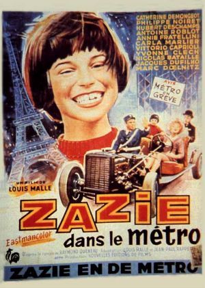 Zazie no Metrô : Poster