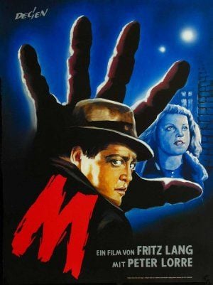 M, O Vampiro de Dusseldorf : Poster