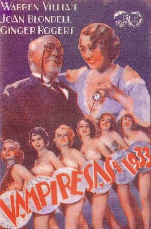 Caçadoras de Ouro de 1933 : Poster